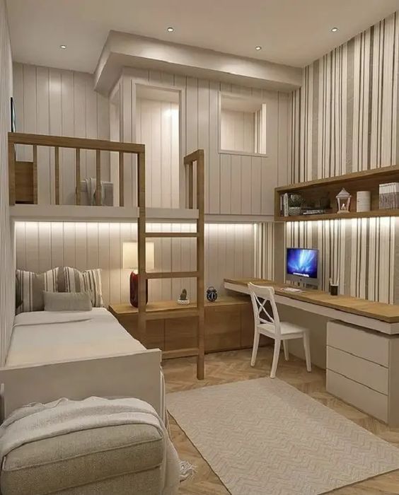 طراحی اتاق خواب کوچک‬‎
