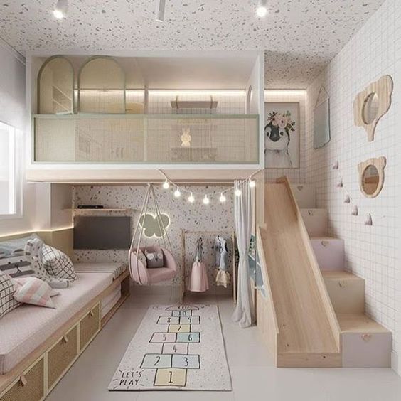 طراحی اتاق خواب بچه گانه