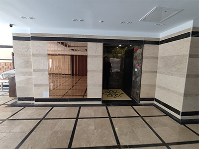نمونه عکس ورودی آسانسور پروژه جنت آبااد