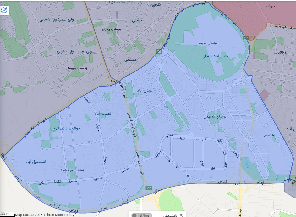 منطقه 19 تهران