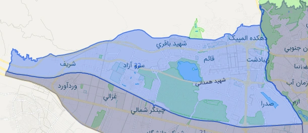 منطقه 22 تهران